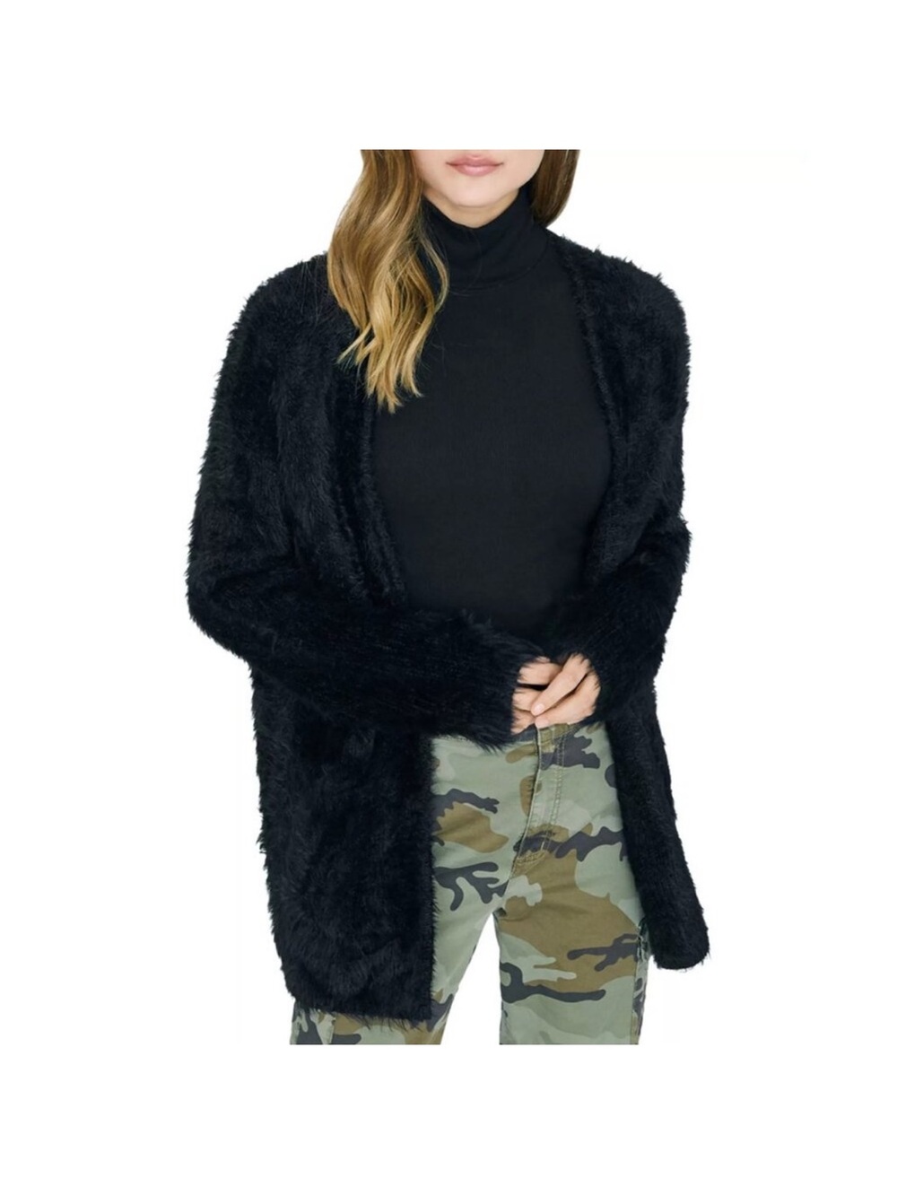 Sanctuary super soft eyelash cardigan size small